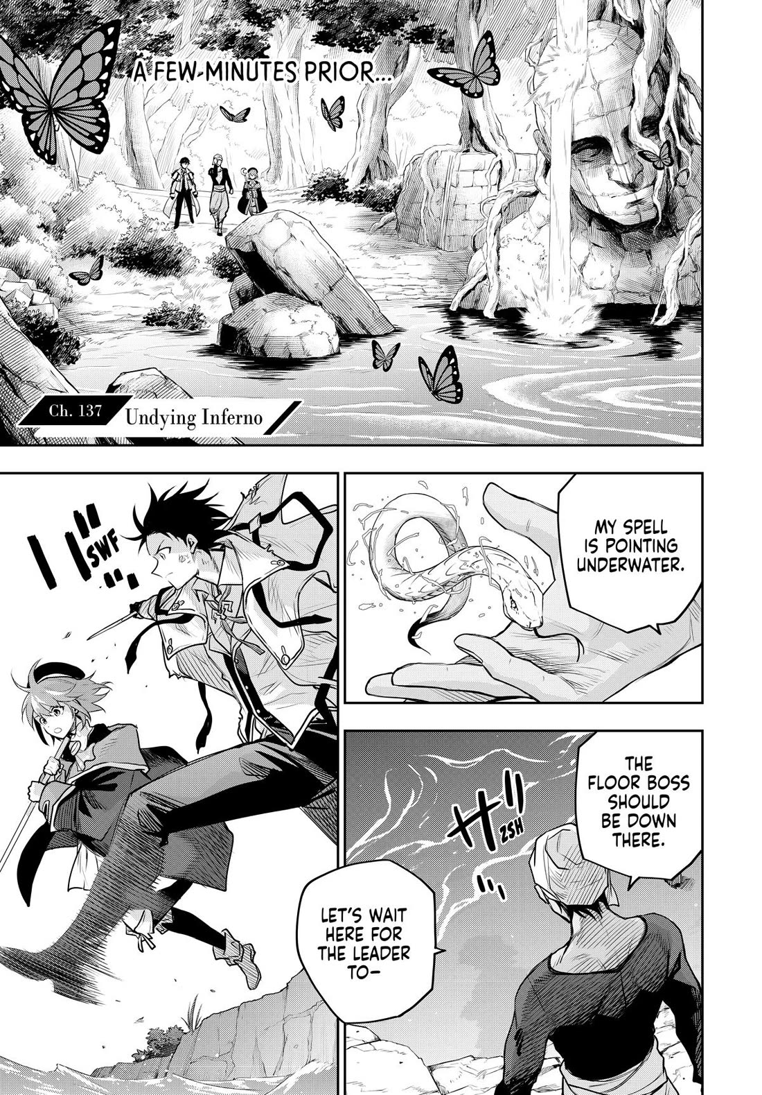 A Court Magician, Who Was Focused On Supportive Magic Because His Allies Were Too Weak, Aims To Become The Strongest After Being Banished Chapter 137 page 1 - Chapter 137