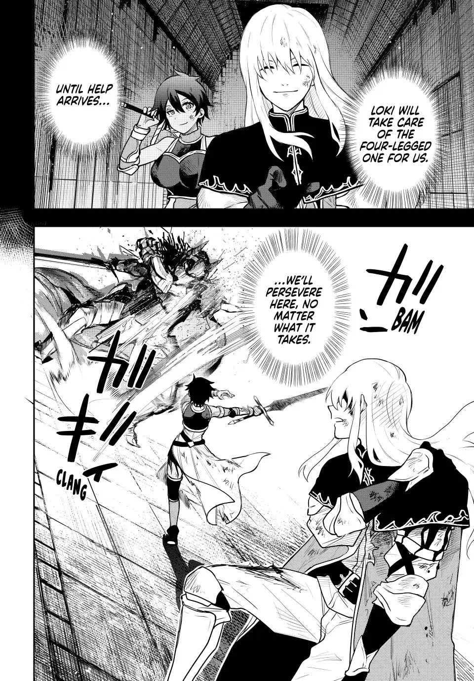 A Court Magician, Who Was Focused On Supportive Magic Because His Allies Were Too Weak, Aims To Become The Strongest After Being Banished Chapter 14 page 2 - Chapter 14: The True Floor Boss