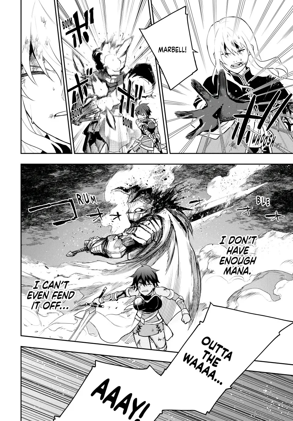 A Court Magician, Who Was Focused On Supportive Magic Because His Allies Were Too Weak, Aims To Become The Strongest After Being Banished Chapter 14 page 4 - Chapter 14: The True Floor Boss
