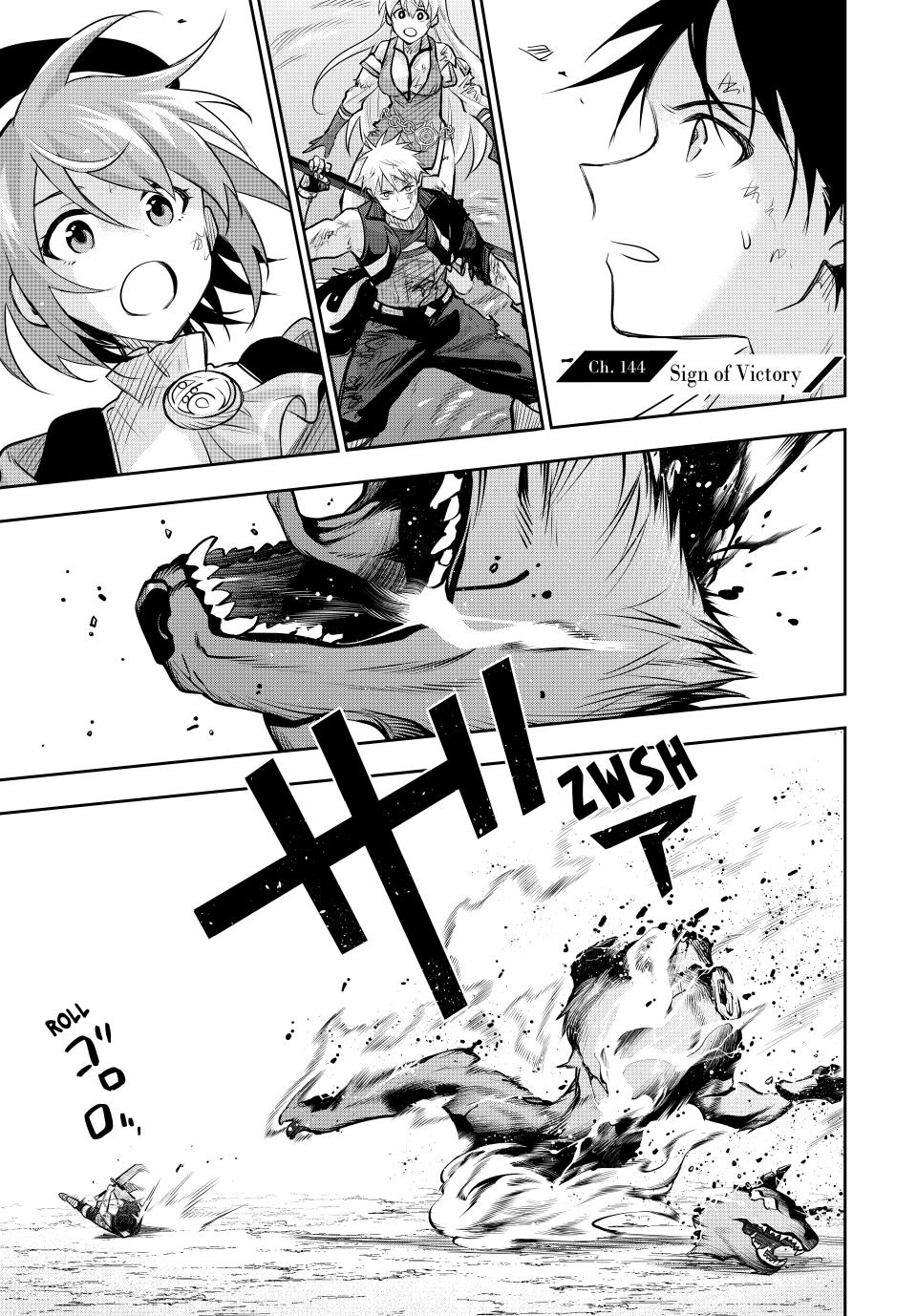 A Court Magician, Who Was Focused On Supportive Magic Because His Allies Were Too Weak, Aims To Become The Strongest After Being Banished Chapter 144 page 1 - Chapter 144