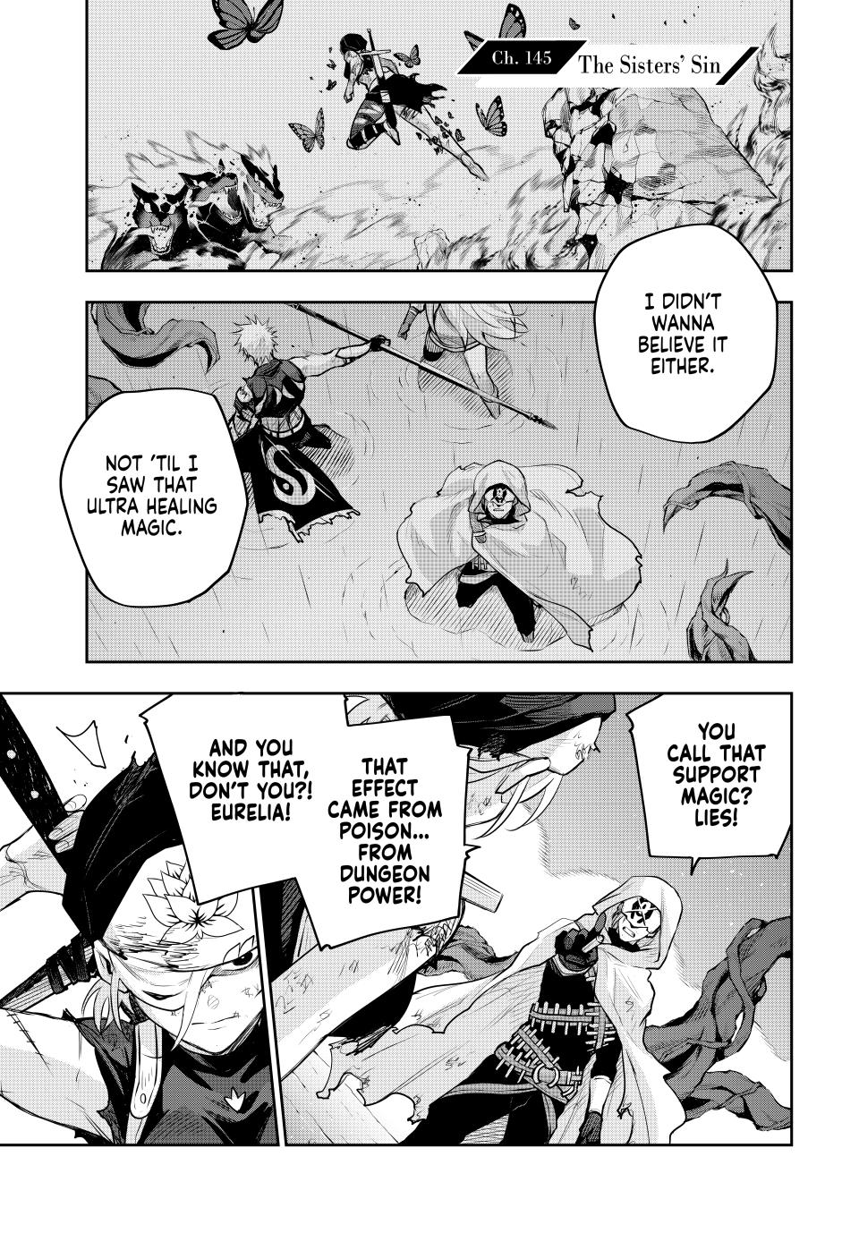 A Court Magician, Who Was Focused On Supportive Magic Because His Allies Were Too Weak, Aims To Become The Strongest After Being Banished Chapter 145 page 1 - Chapter 145