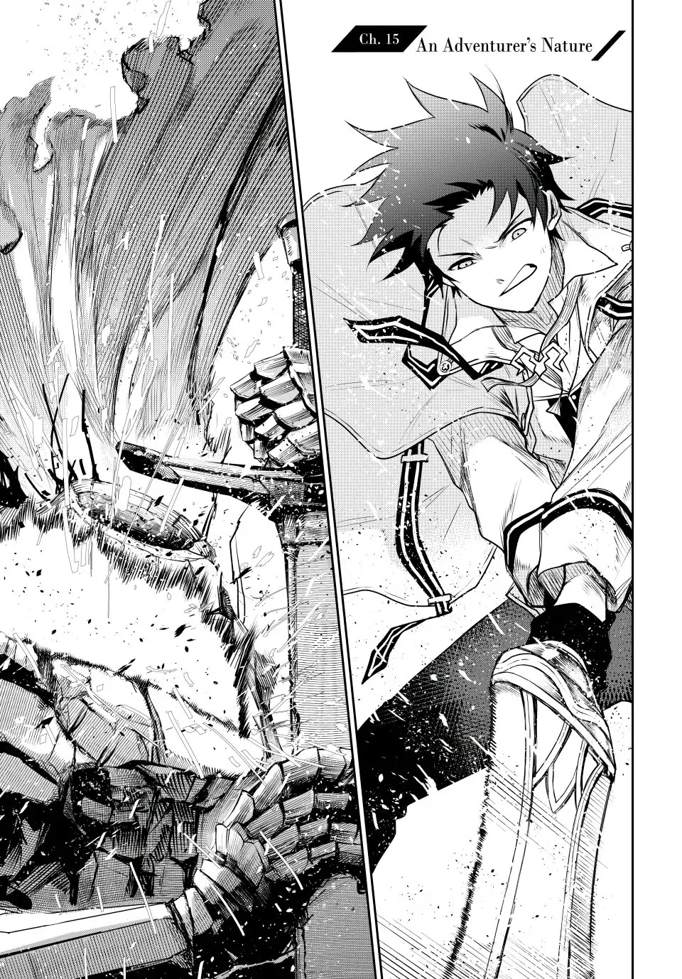 A Court Magician, Who Was Focused On Supportive Magic Because His Allies Were Too Weak, Aims To Become The Strongest After Being Banished Chapter 15 page 1 - Chapter 15: An Adventurer’s Nature