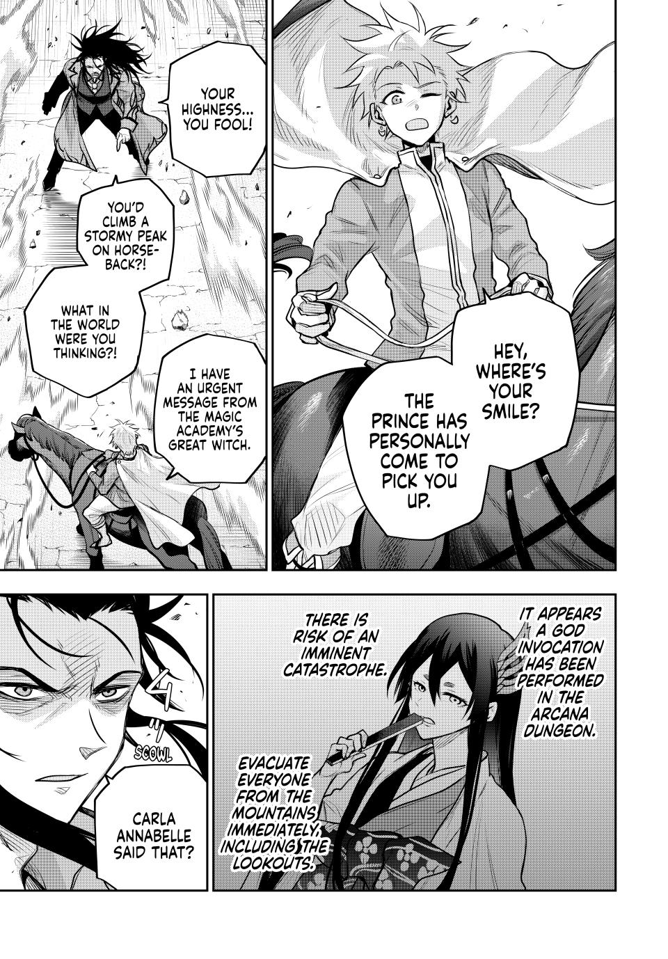 A Court Magician, Who Was Focused On Supportive Magic Because His Allies Were Too Weak, Aims To Become The Strongest After Being Banished Chapter 151 page 3 - Chapter 151