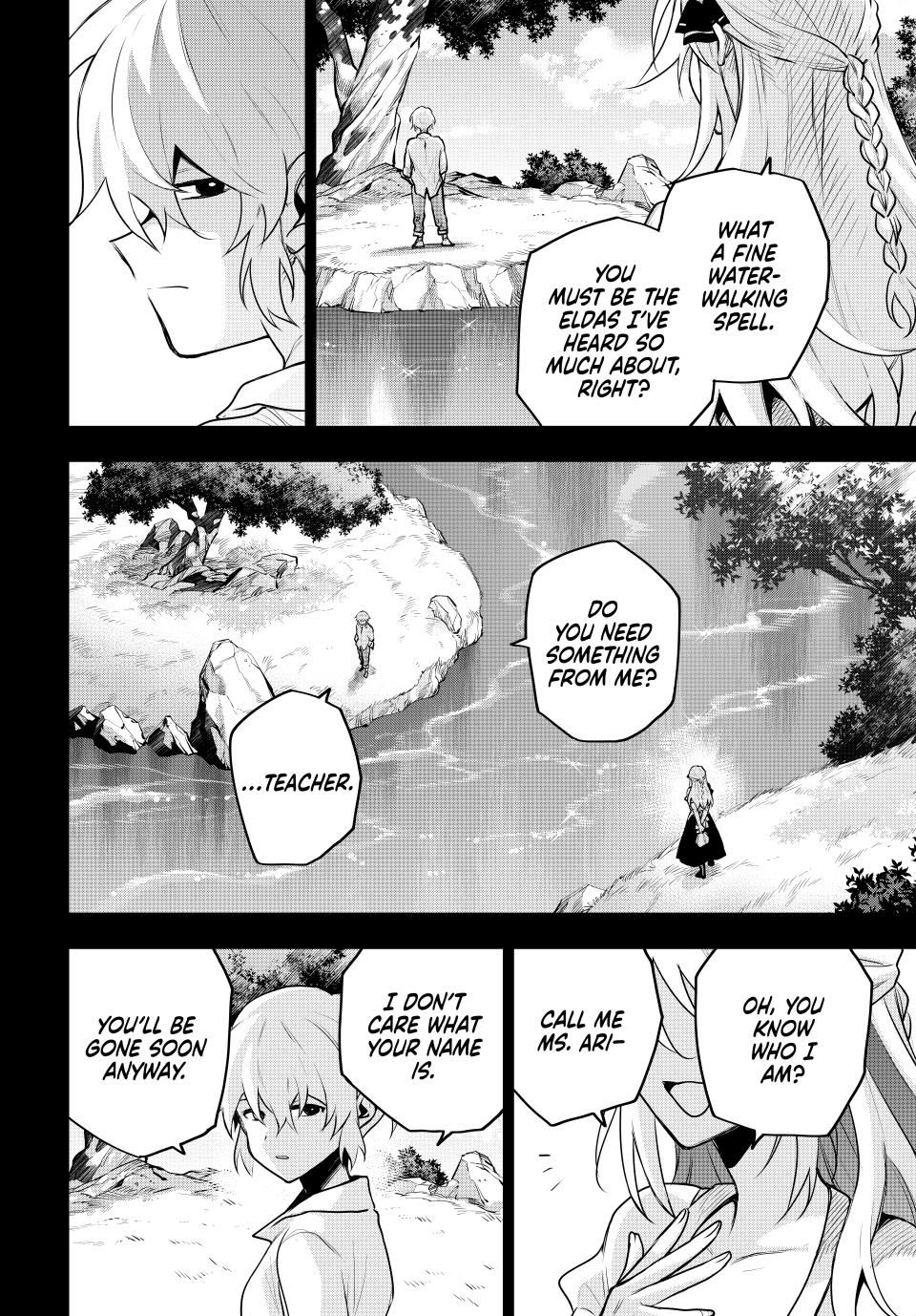 A Court Magician, Who Was Focused On Supportive Magic Because His Allies Were Too Weak, Aims To Become The Strongest After Being Banished Chapter 153 page 6 - Chapter 153