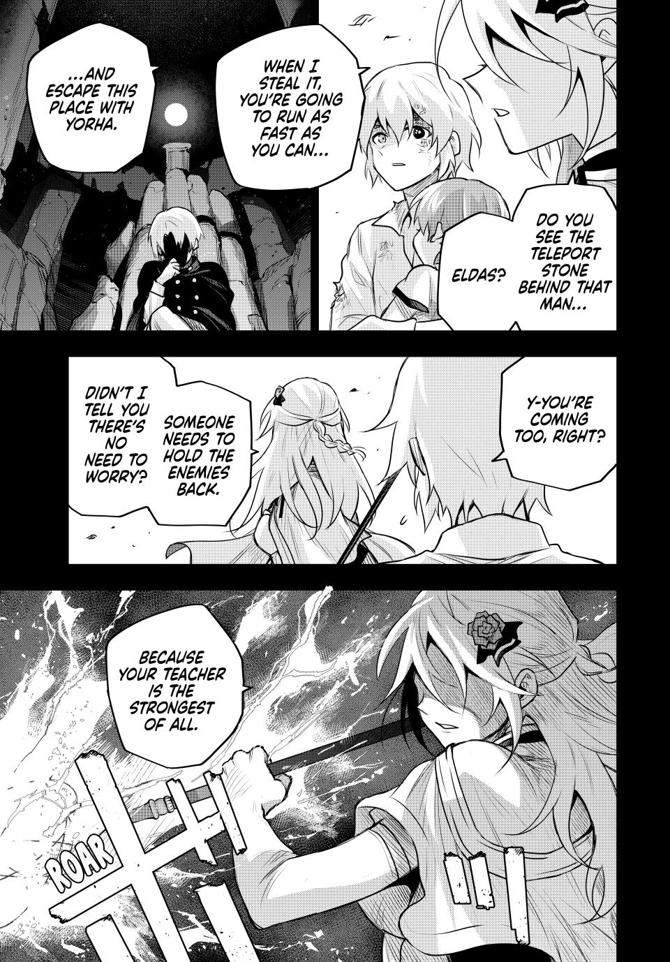 A Court Magician, Who Was Focused On Supportive Magic Because His Allies Were Too Weak, Aims To Become The Strongest After Being Banished Chapter 156 page 7 - Chapter 156