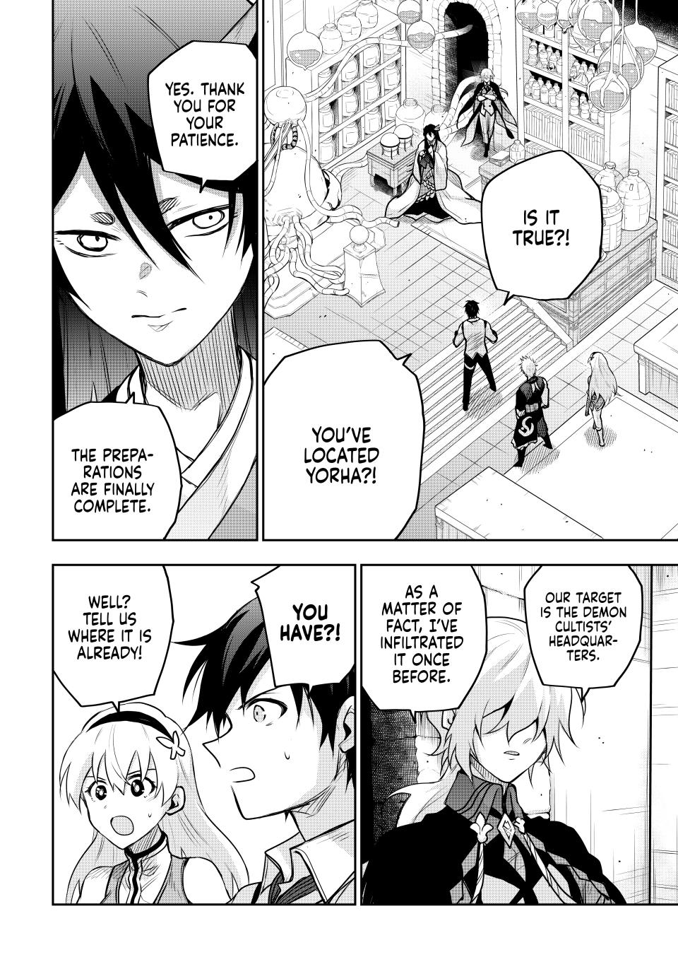 A Court Magician, Who Was Focused On Supportive Magic Because His Allies Were Too Weak, Aims To Become The Strongest After Being Banished Chapter 158 page 12 - Chapter 158