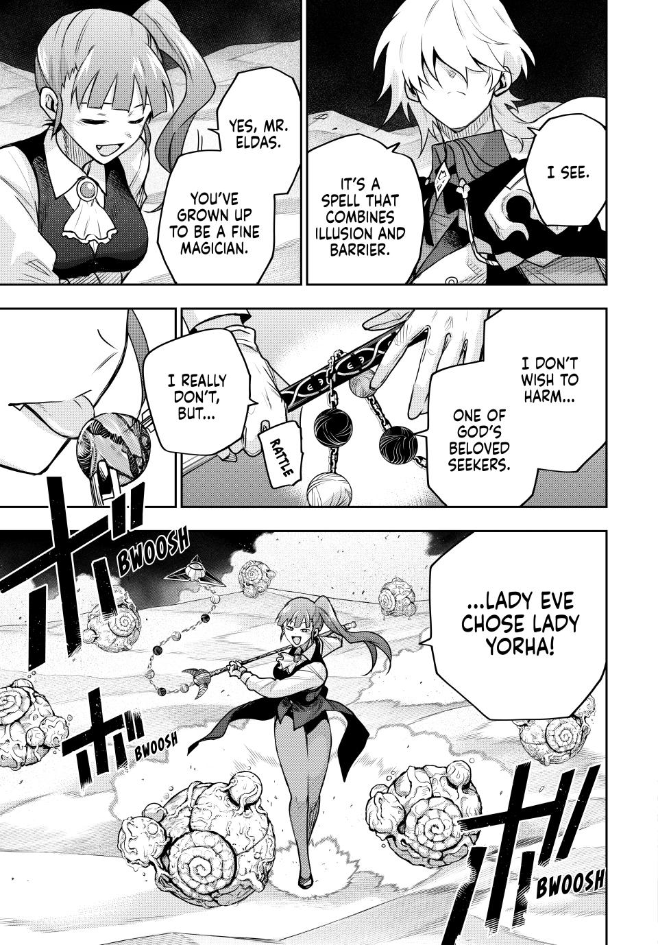 A Court Magician, Who Was Focused On Supportive Magic Because His Allies Were Too Weak, Aims To Become The Strongest After Being Banished Chapter 160 page 11 - Chapter 160