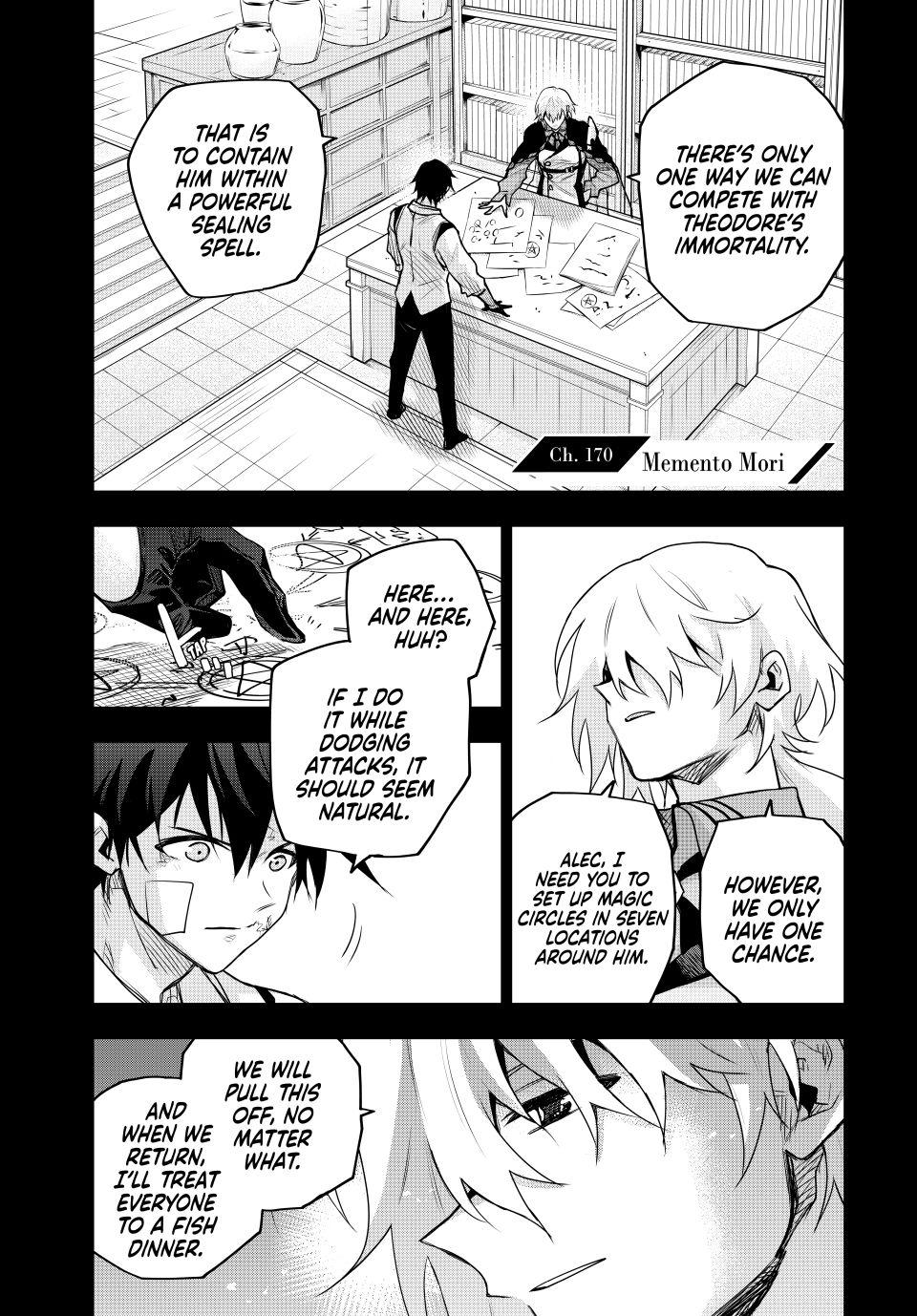 A Court Magician, Who Was Focused On Supportive Magic Because His Allies Were Too Weak, Aims To Become The Strongest After Being Banished Chapter 170 page 1 - Chapter 170
