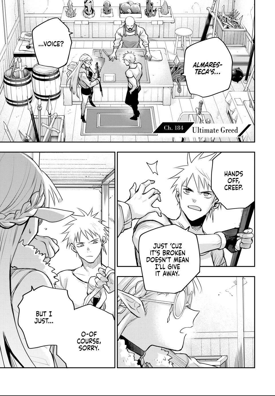 A Court Magician, Who Was Focused On Supportive Magic Because His Allies Were Too Weak, Aims To Become The Strongest After Being Banished Chapter 184 page 1 - Chapter 184