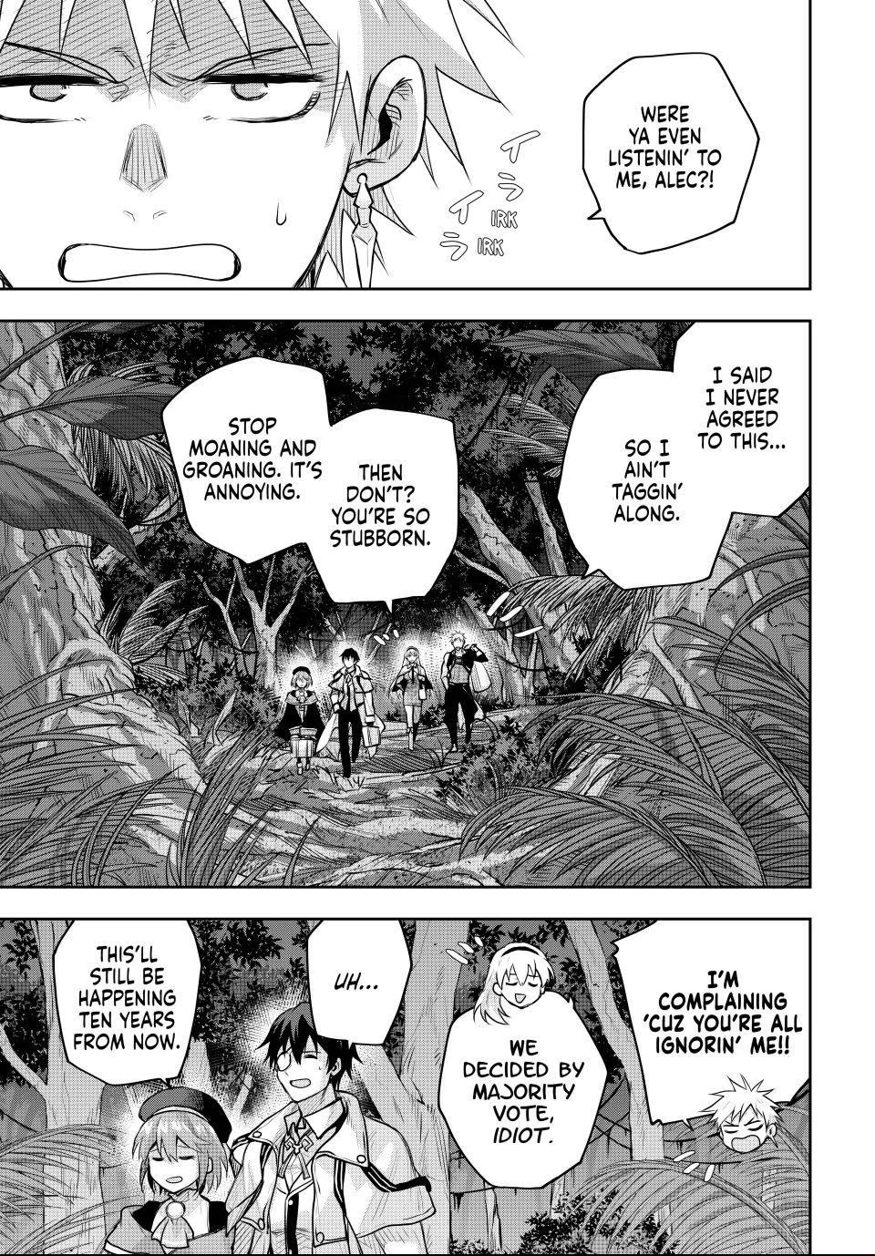 A Court Magician, Who Was Focused On Supportive Magic Because His Allies Were Too Weak, Aims To Become The Strongest After Being Banished Chapter 185 page 1 - Chapter 185