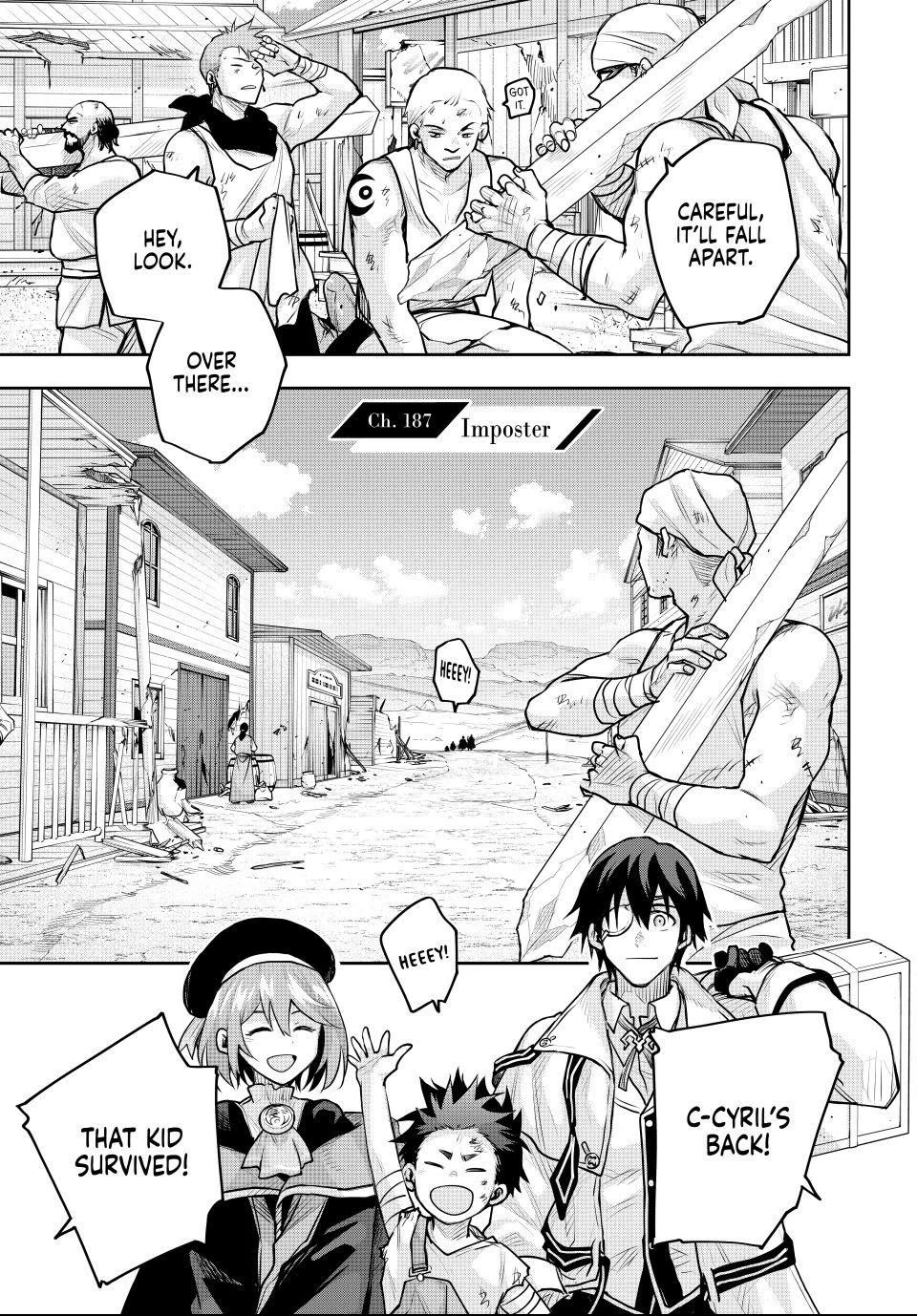A Court Magician, Who Was Focused On Supportive Magic Because His Allies Were Too Weak, Aims To Become The Strongest After Being Banished Chapter 187 page 1 - Chapter 187