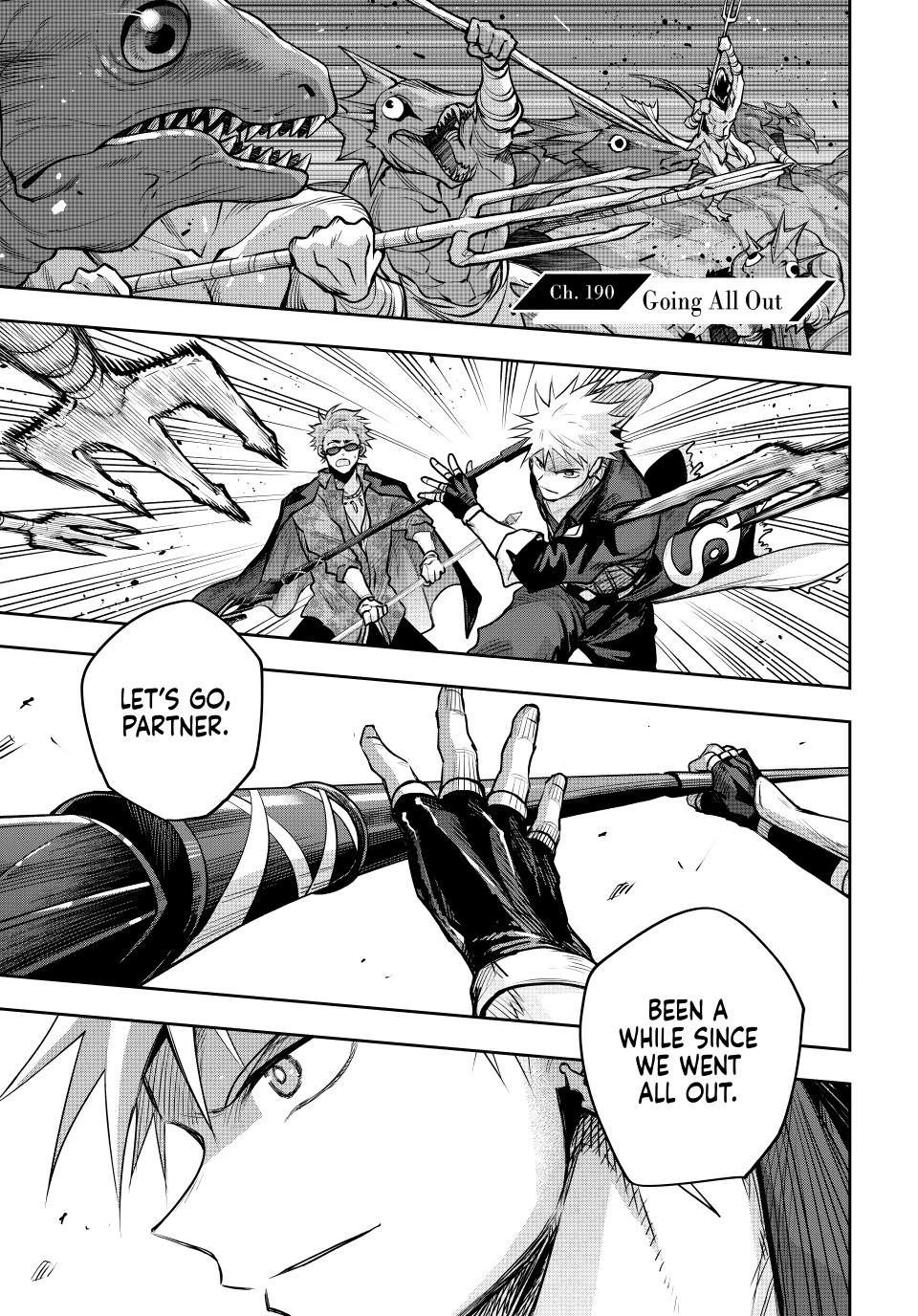 A Court Magician, Who Was Focused On Supportive Magic Because His Allies Were Too Weak, Aims To Become The Strongest After Being Banished Chapter 190 page 1 - Chapter 190