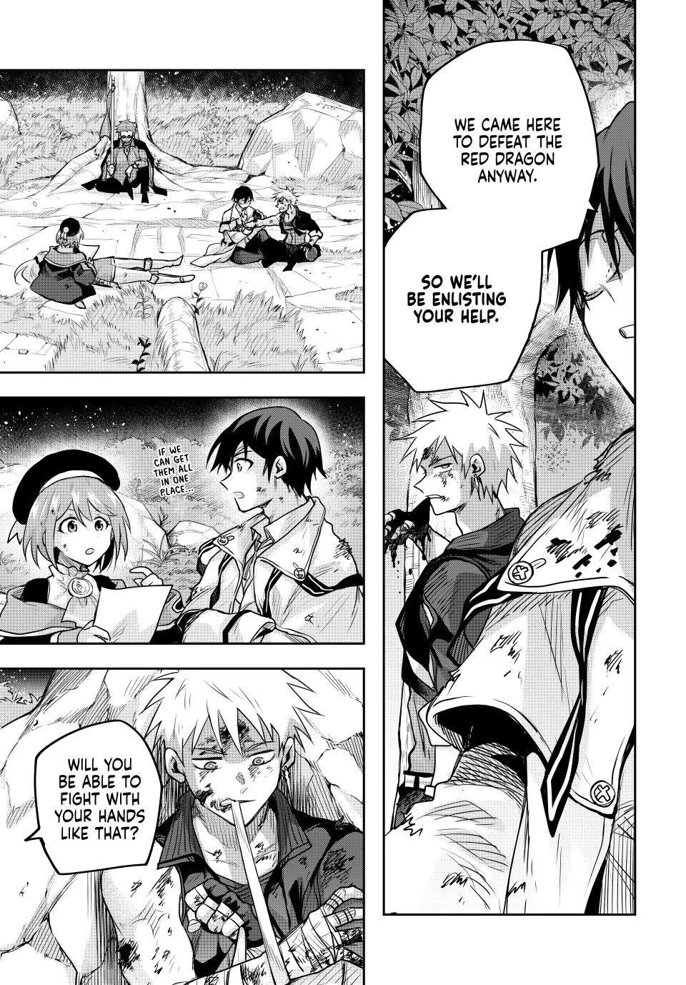 A Court Magician, Who Was Focused On Supportive Magic Because His Allies Were Too Weak, Aims To Become The Strongest After Being Banished Chapter 199 page 11 - Chapter 199: Red Dragon (3)