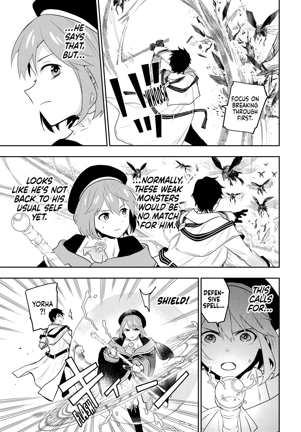 A Court Magician, Who Was Focused On Supportive Magic Because His Allies Were Too Weak, Aims To Become The Strongest After Being Banished Chapter 2 page 11 - Chapter 2: Adventurers