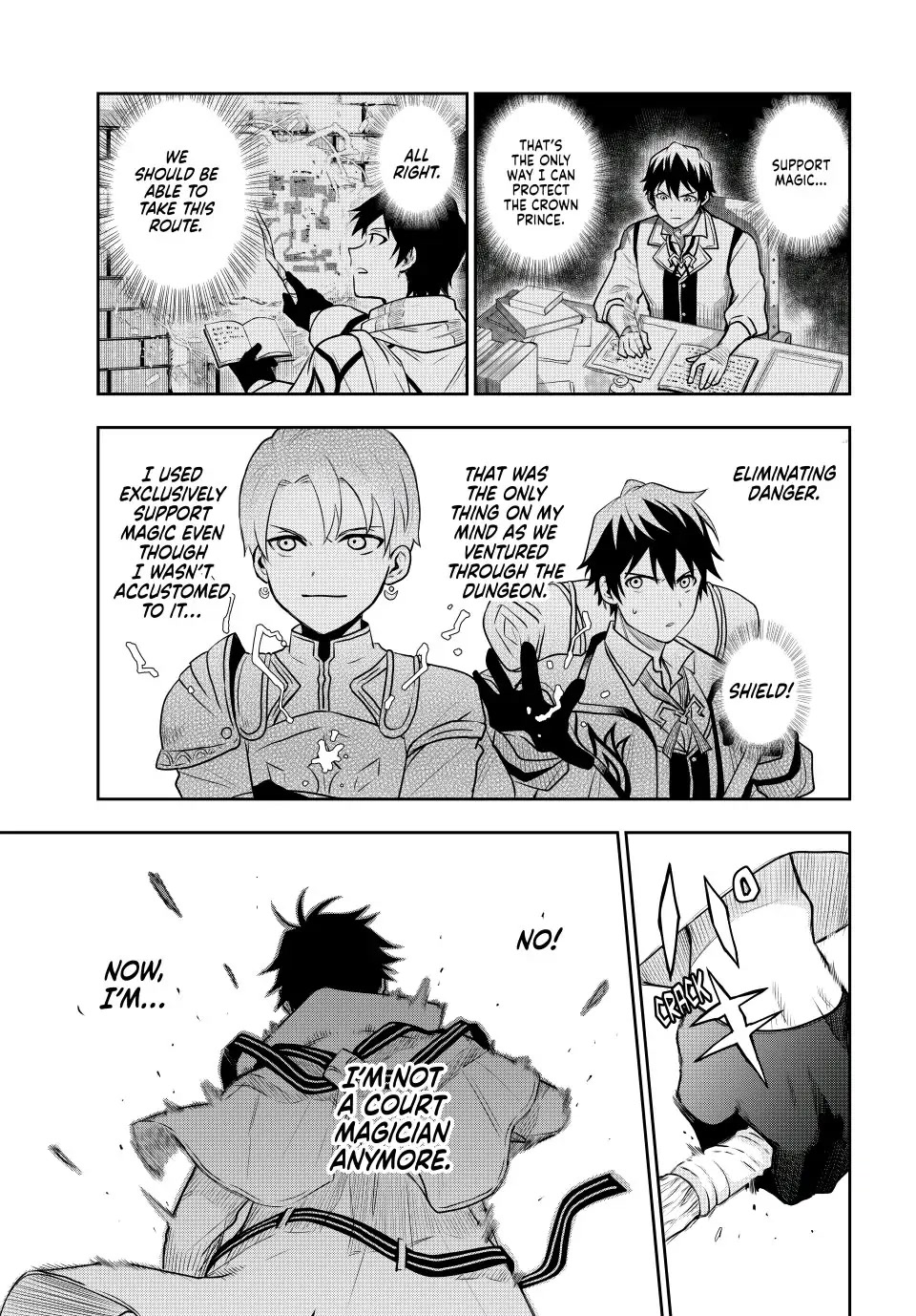 A Court Magician, Who Was Focused On Supportive Magic Because His Allies Were Too Weak, Aims To Become The Strongest After Being Banished Chapter 2 page 13 - Chapter 2: Adventurers