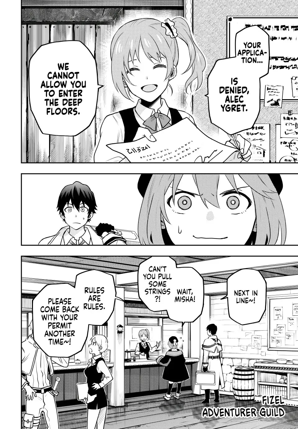 A Court Magician, Who Was Focused On Supportive Magic Because His Allies Were Too Weak, Aims To Become The Strongest After Being Banished Chapter 2 page 4 - Chapter 2: Adventurers