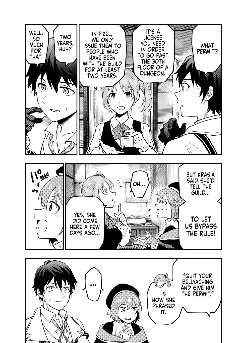 A Court Magician, Who Was Focused On Supportive Magic Because His Allies Were Too Weak, Aims To Become The Strongest After Being Banished Chapter 2 page 5 - Chapter 2: Adventurers