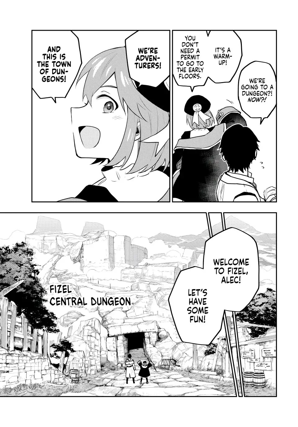 A Court Magician, Who Was Focused On Supportive Magic Because His Allies Were Too Weak, Aims To Become The Strongest After Being Banished Chapter 2 page 7 - Chapter 2: Adventurers