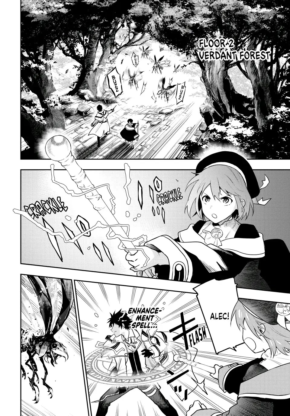 A Court Magician, Who Was Focused On Supportive Magic Because His Allies Were Too Weak, Aims To Become The Strongest After Being Banished Chapter 2 page 8 - Chapter 2: Adventurers