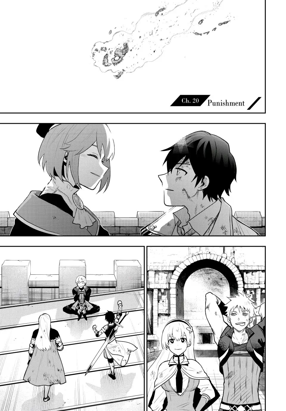 A Court Magician, Who Was Focused On Supportive Magic Because His Allies Were Too Weak, Aims To Become The Strongest After Being Banished Chapter 20 page 1 - Chapter 20: Punishment