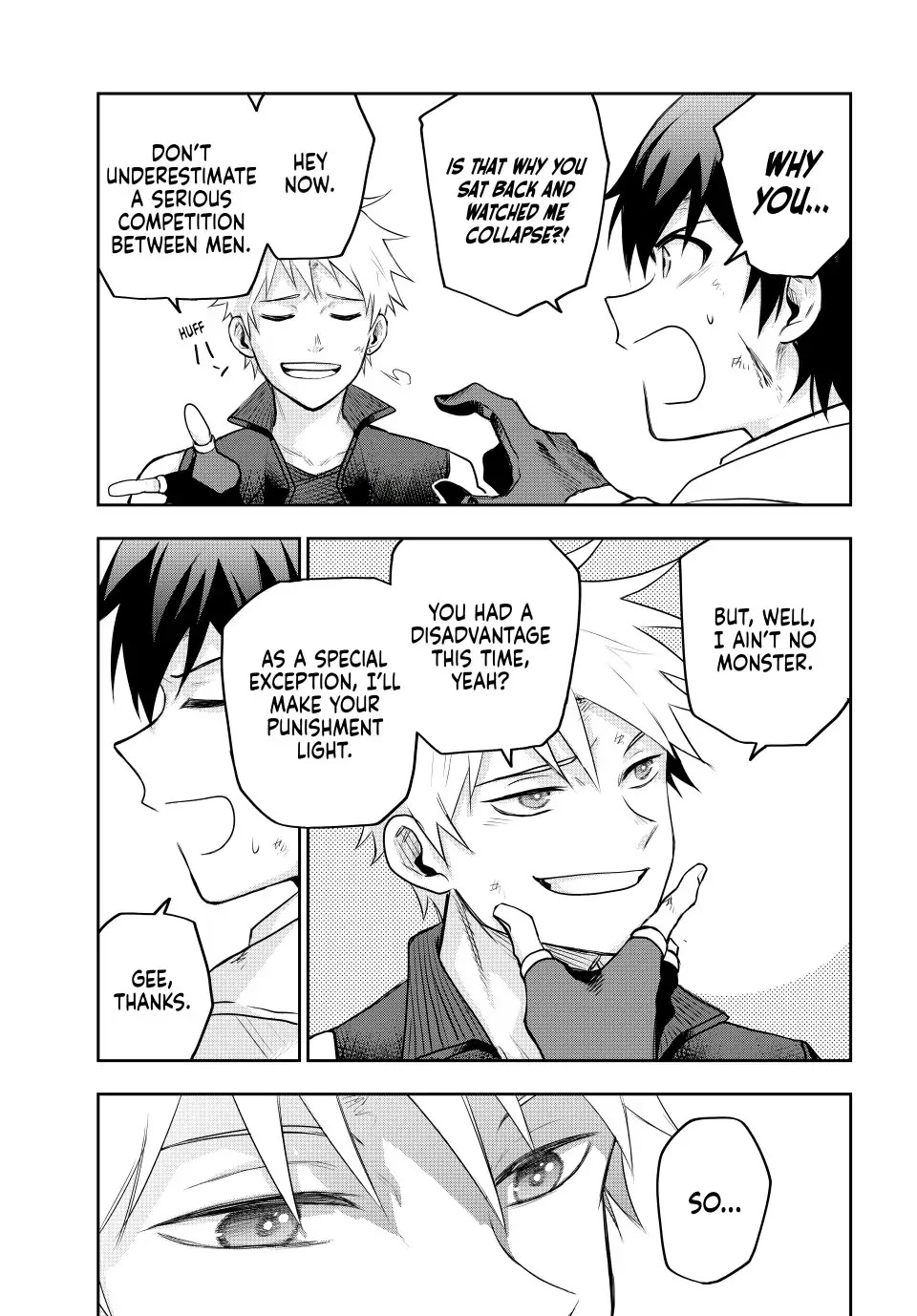 A Court Magician, Who Was Focused On Supportive Magic Because His Allies Were Too Weak, Aims To Become The Strongest After Being Banished Chapter 20 page 3 - Chapter 20: Punishment