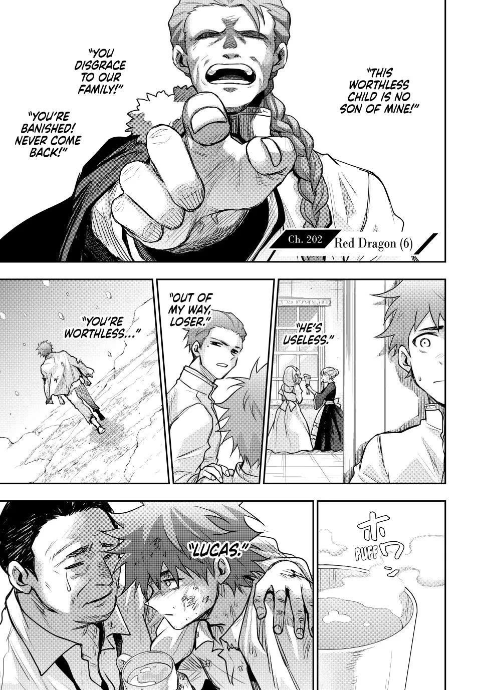 A Court Magician, Who Was Focused On Supportive Magic Because His Allies Were Too Weak, Aims To Become The Strongest After Being Banished Chapter 202 page 1 - Chapter 202: Red Dragon (6)