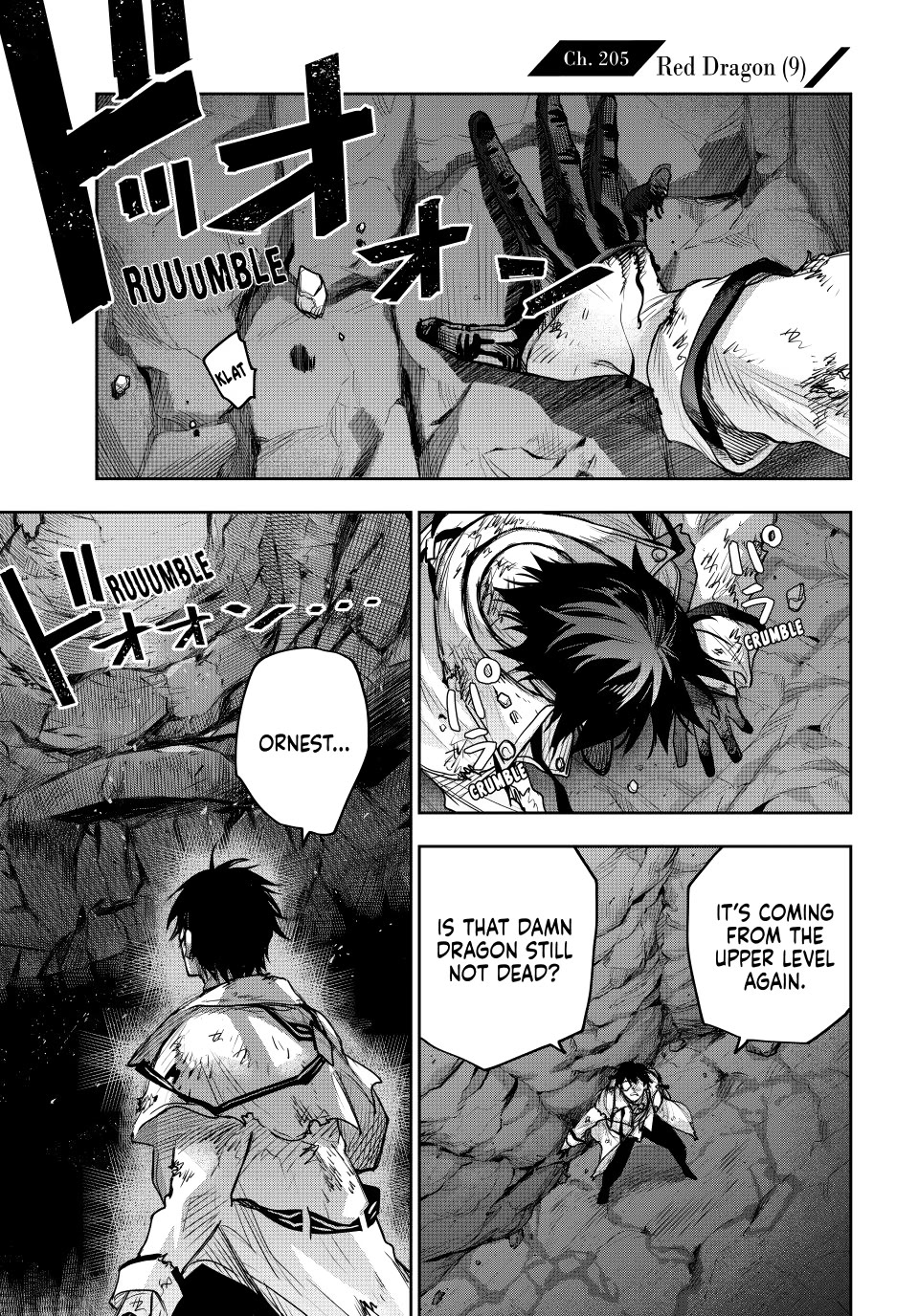 A Court Magician, Who Was Focused On Supportive Magic Because His Allies Were Too Weak, Aims To Become The Strongest After Being Banished Chapter 205 page 1 - Chapter 205