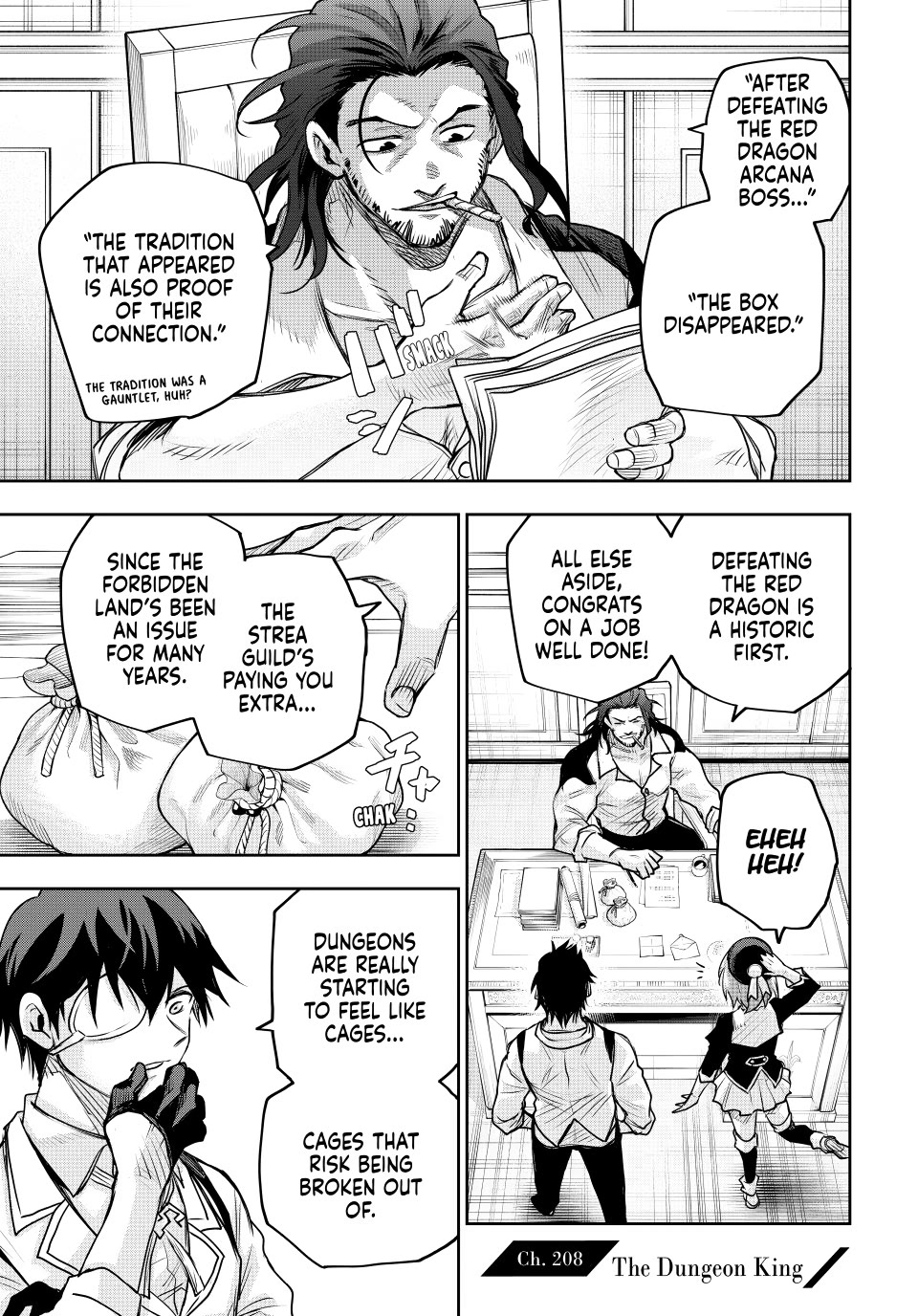 A Court Magician, Who Was Focused On Supportive Magic Because His Allies Were Too Weak, Aims To Become The Strongest After Being Banished Chapter 208 page 1 - Chapter 208