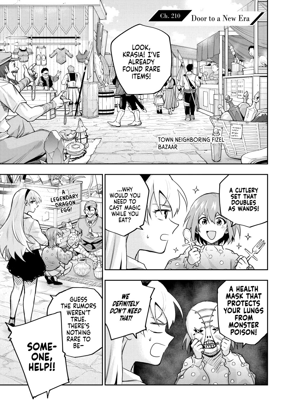 A Court Magician, Who Was Focused On Supportive Magic Because His Allies Were Too Weak, Aims To Become The Strongest After Being Banished Chapter 210 page 1 - Chapter 210