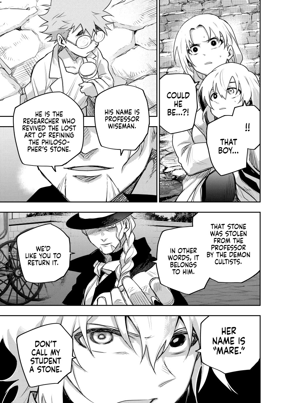 A Court Magician, Who Was Focused On Supportive Magic Because His Allies Were Too Weak, Aims To Become The Strongest After Being Banished Chapter 210 page 11 - Chapter 210