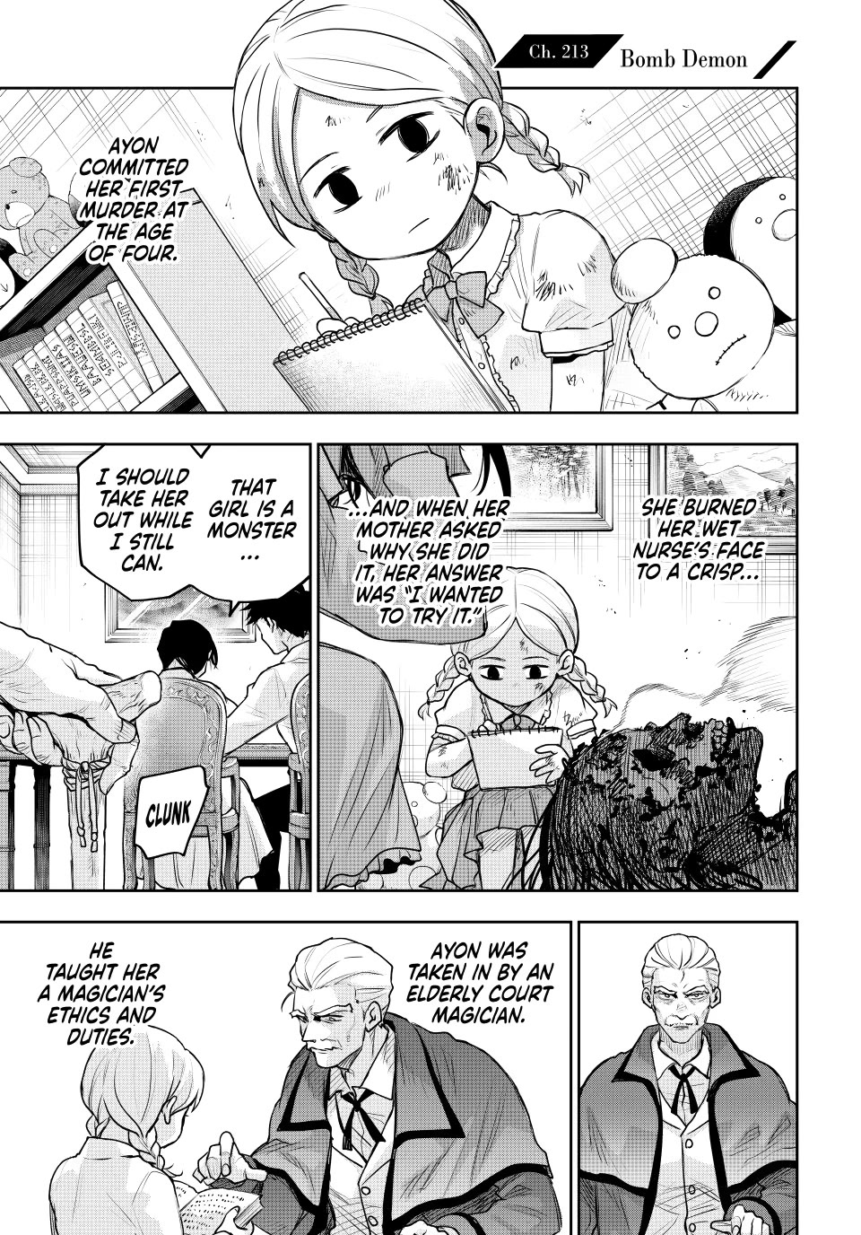 A Court Magician, Who Was Focused On Supportive Magic Because His Allies Were Too Weak, Aims To Become The Strongest After Being Banished Chapter 213 page 1 - Chapter 213