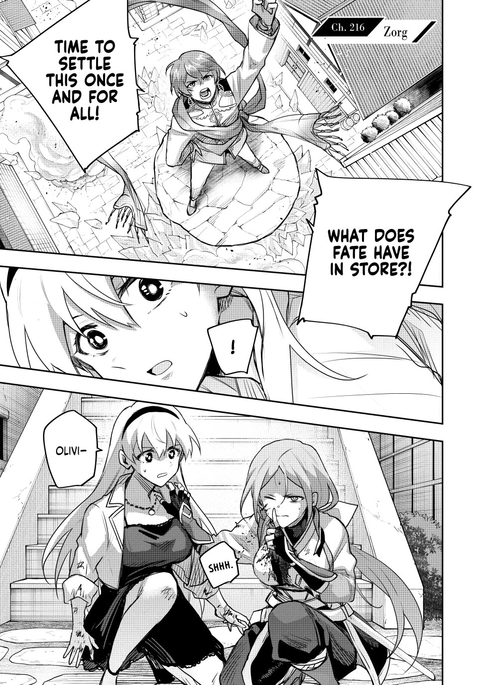 A Court Magician, Who Was Focused On Supportive Magic Because His Allies Were Too Weak, Aims To Become The Strongest After Being Banished Chapter 216 page 1 - Chapter 216