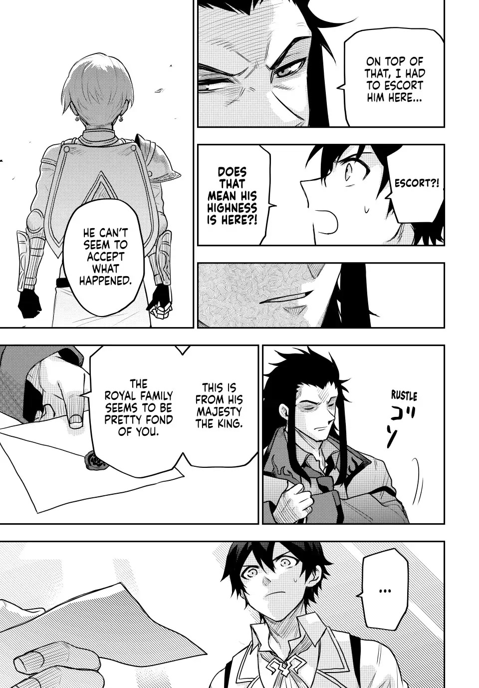 A Court Magician, Who Was Focused On Supportive Magic Because His Allies Were Too Weak, Aims To Become The Strongest After Being Banished Chapter 22 page 5 - Chapter 22: A Royal Pain