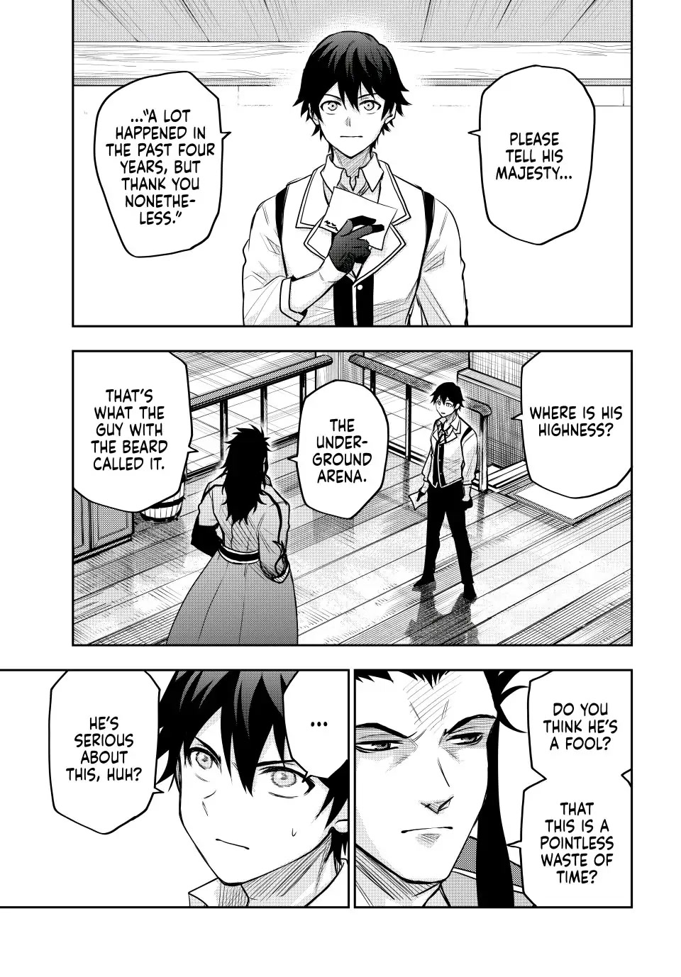 A Court Magician, Who Was Focused On Supportive Magic Because His Allies Were Too Weak, Aims To Become The Strongest After Being Banished Chapter 22 page 7 - Chapter 22: A Royal Pain