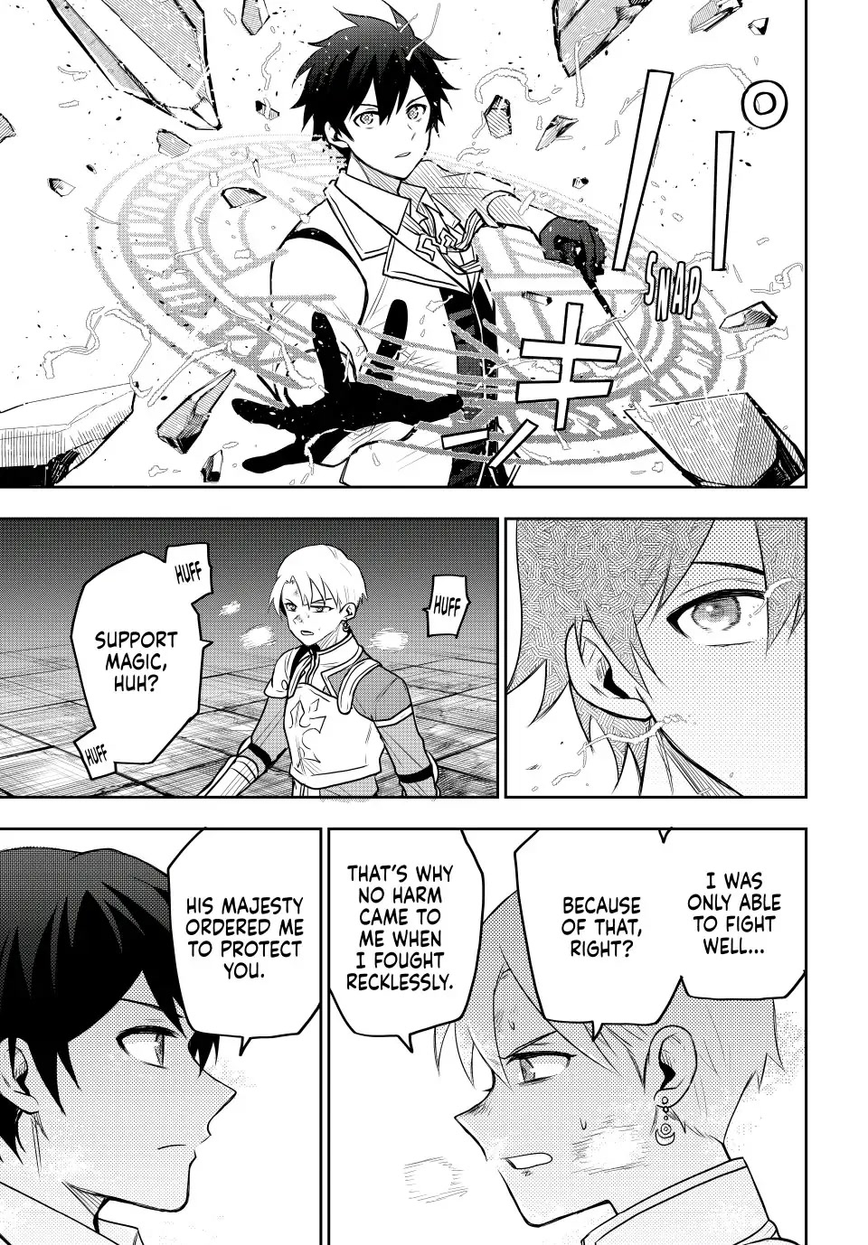 A Court Magician, Who Was Focused On Supportive Magic Because His Allies Were Too Weak, Aims To Become The Strongest After Being Banished Chapter 23 page 11 - Chapter 23: Unwieldy Dual Blades