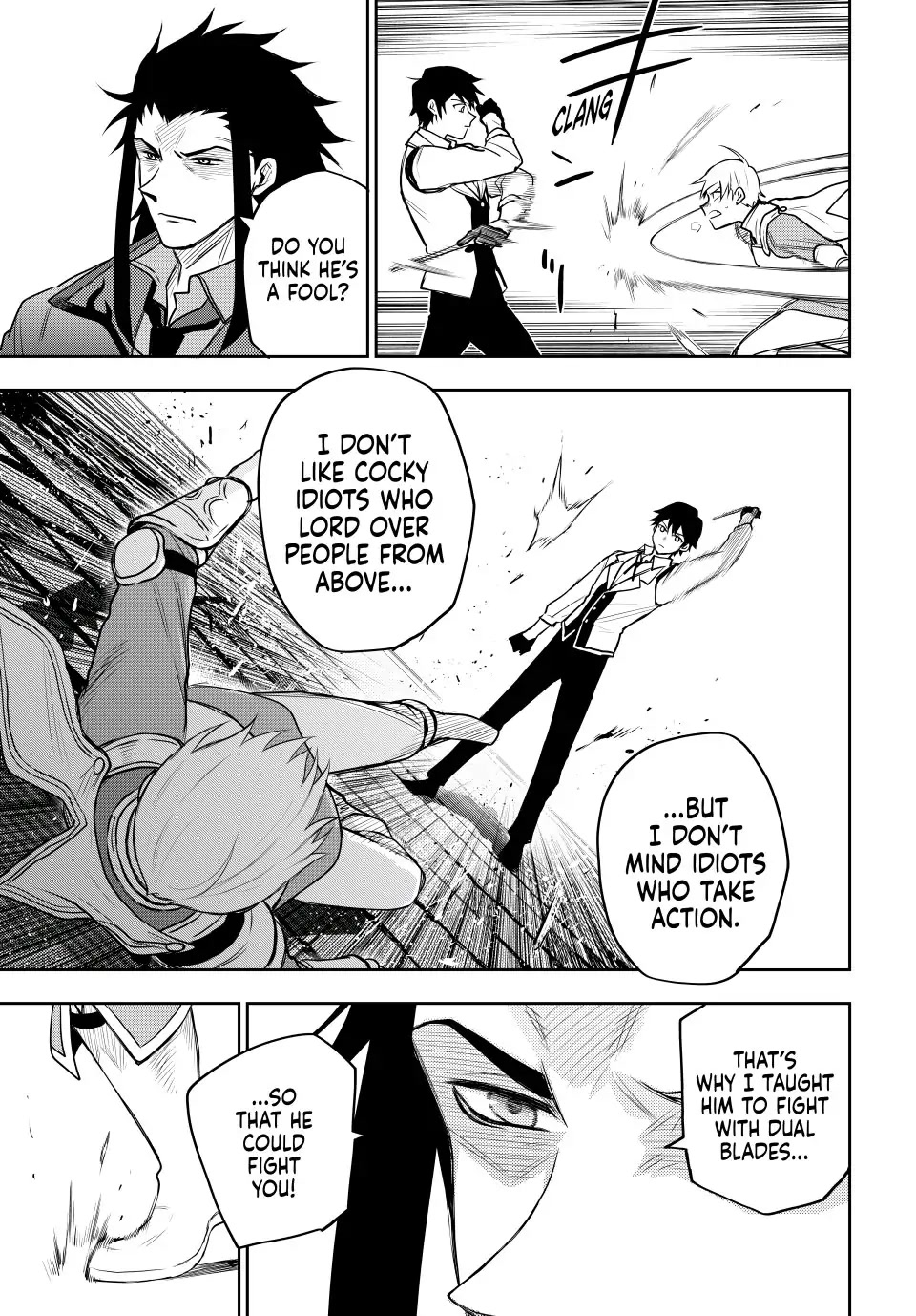 A Court Magician, Who Was Focused On Supportive Magic Because His Allies Were Too Weak, Aims To Become The Strongest After Being Banished Chapter 23 page 9 - Chapter 23: Unwieldy Dual Blades