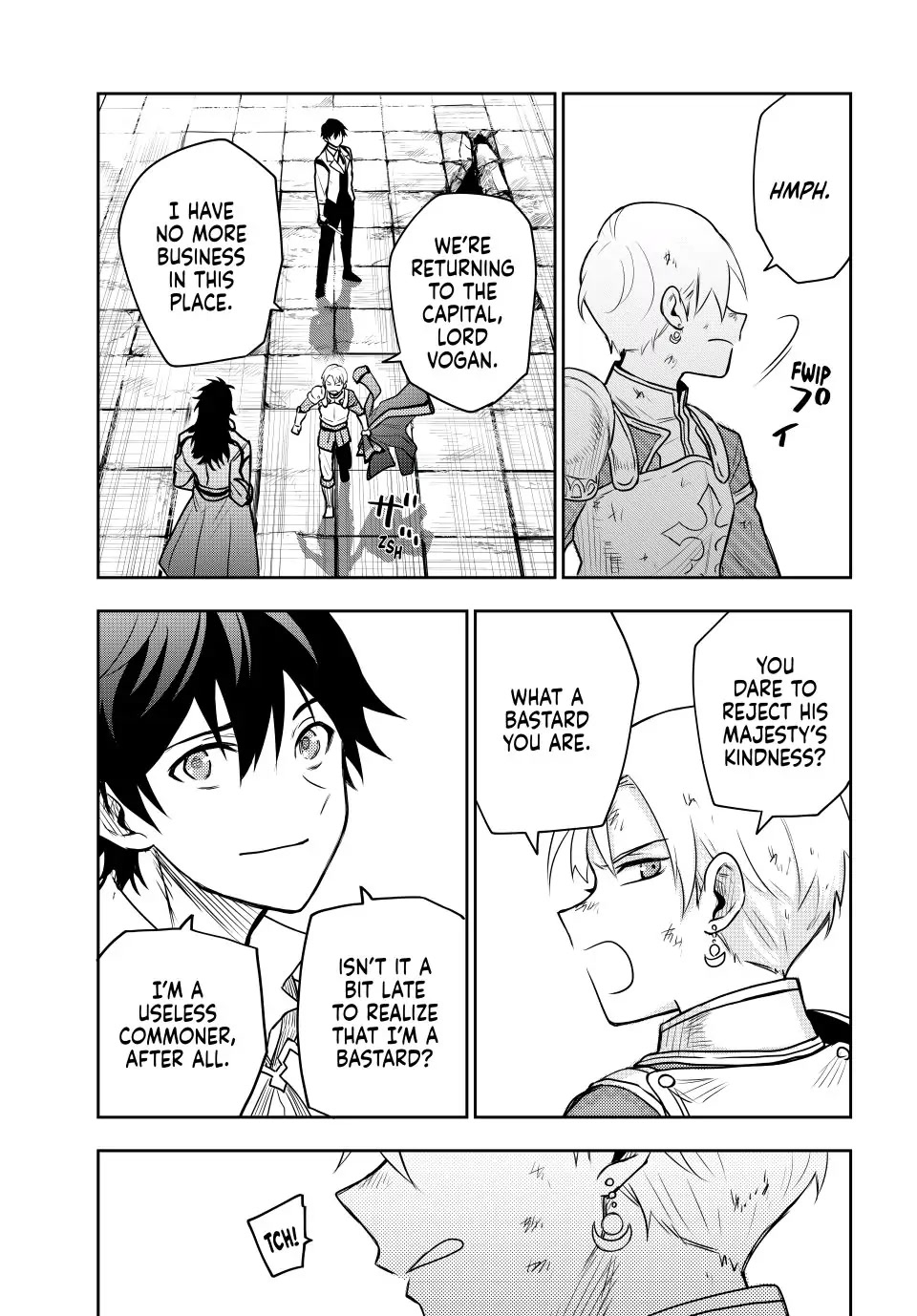 A Court Magician, Who Was Focused On Supportive Magic Because His Allies Were Too Weak, Aims To Become The Strongest After Being Banished Chapter 24 page 15 - Chapter 24: Useless vs. Brat