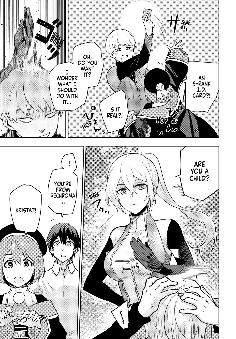 A Court Magician, Who Was Focused On Supportive Magic Because His Allies Were Too Weak, Aims To Become The Strongest After Being Banished Chapter 25 page 11 - Chapter 25: S-Rank