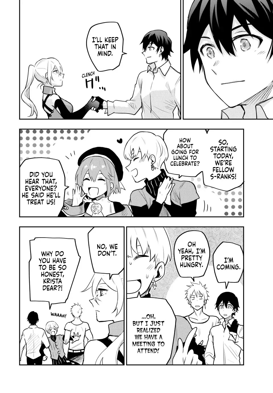 A Court Magician, Who Was Focused On Supportive Magic Because His Allies Were Too Weak, Aims To Become The Strongest After Being Banished Chapter 25 page 14 - Chapter 25: S-Rank