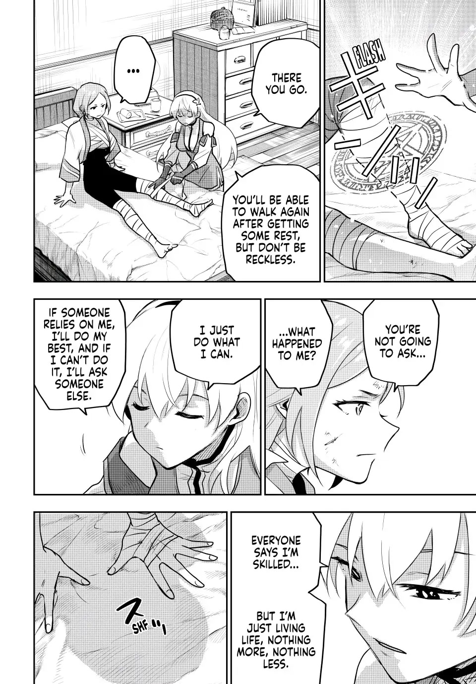 A Court Magician, Who Was Focused On Supportive Magic Because His Allies Were Too Weak, Aims To Become The Strongest After Being Banished Chapter 27 page 4 - Chapter 27: Skilled and Unskilled