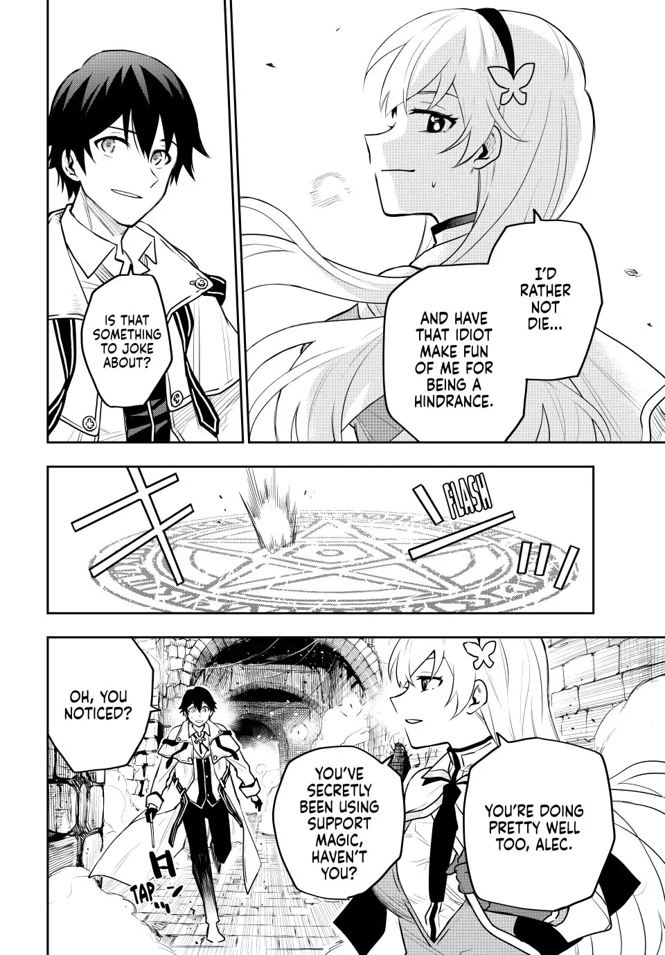 A Court Magician, Who Was Focused On Supportive Magic Because His Allies Were Too Weak, Aims To Become The Strongest After Being Banished Chapter 29 page 4 - Chapter 29: Traces