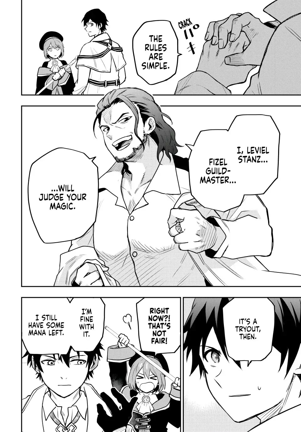 A Court Magician, Who Was Focused On Supportive Magic Because His Allies Were Too Weak, Aims To Become The Strongest After Being Banished Chapter 3 page 4 - Chapter 3: Tryout