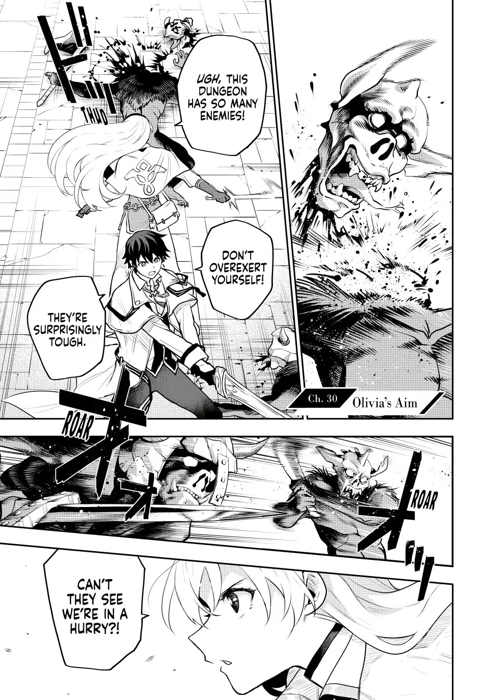 A Court Magician, Who Was Focused On Supportive Magic Because His Allies Were Too Weak, Aims To Become The Strongest After Being Banished Chapter 30 page 1 - Chapter 30: Olivia’s Aim
