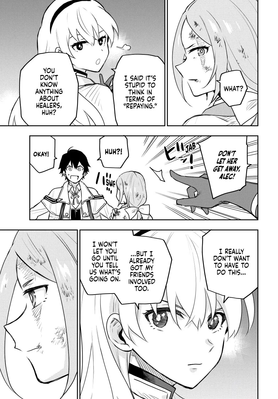 A Court Magician, Who Was Focused On Supportive Magic Because His Allies Were Too Weak, Aims To Become The Strongest After Being Banished Chapter 30 page 9 - Chapter 30: Olivia’s Aim