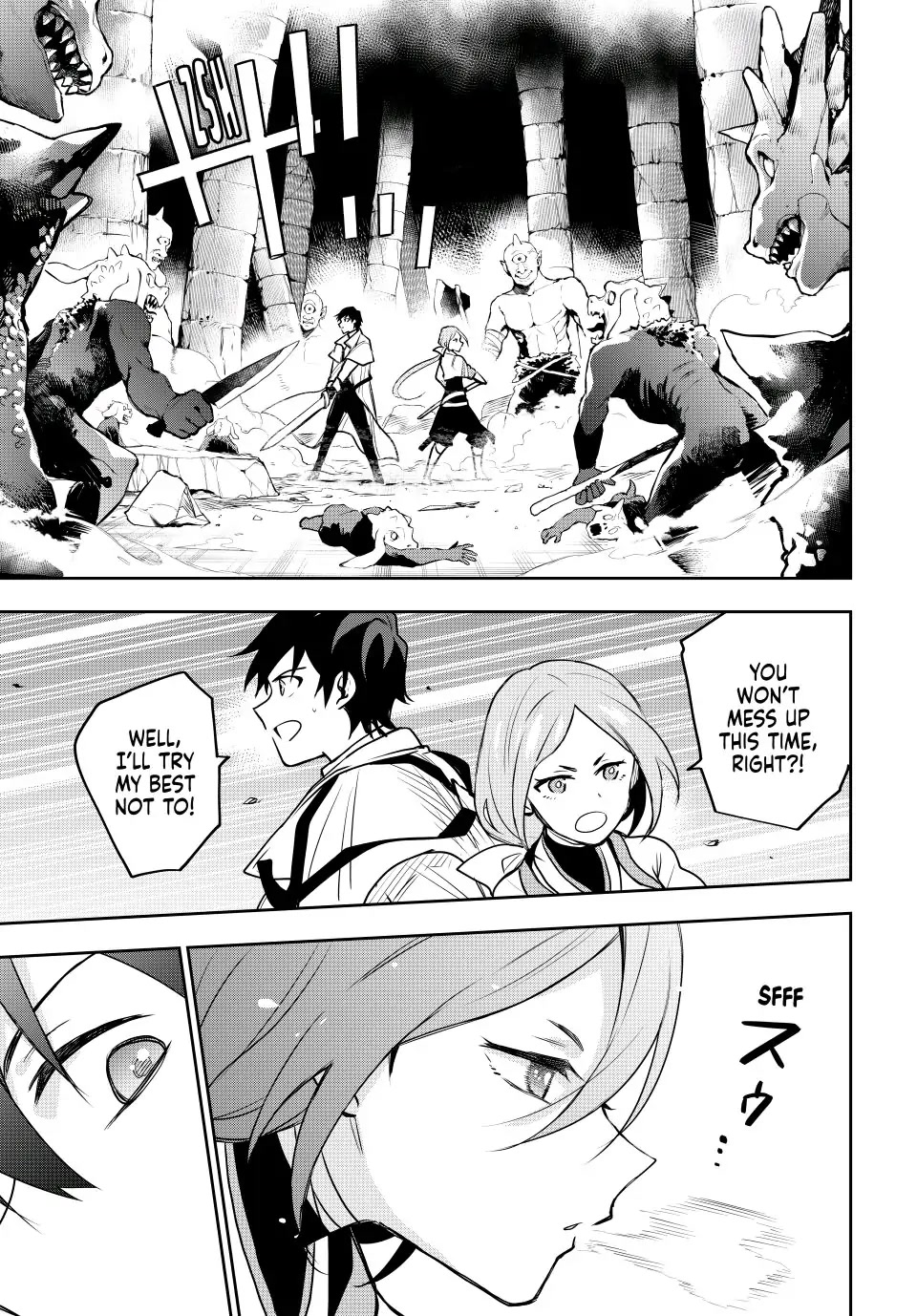 A Court Magician, Who Was Focused On Supportive Magic Because His Allies Were Too Weak, Aims To Become The Strongest After Being Banished Chapter 31 page 11 - Chapter 31: The Silent Swordswoman
