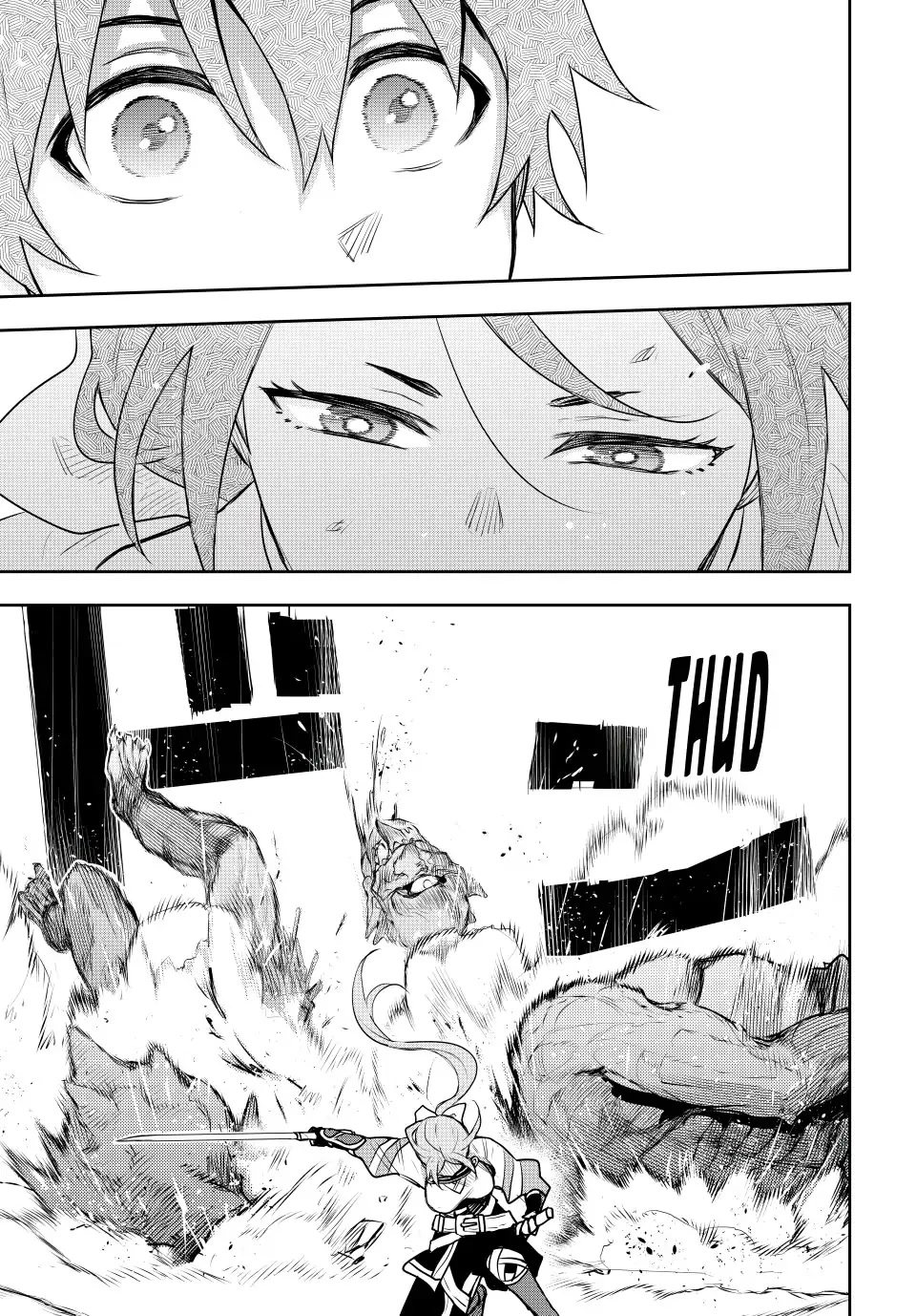 A Court Magician, Who Was Focused On Supportive Magic Because His Allies Were Too Weak, Aims To Become The Strongest After Being Banished Chapter 31 page 9 - Chapter 31: The Silent Swordswoman