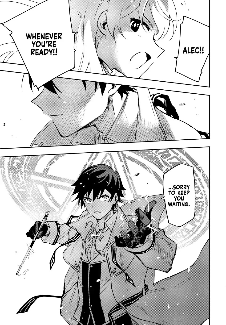 A Court Magician, Who Was Focused On Supportive Magic Because His Allies Were Too Weak, Aims To Become The Strongest After Being Banished Chapter 32 page 13 - Chapter 32: Effect Removed