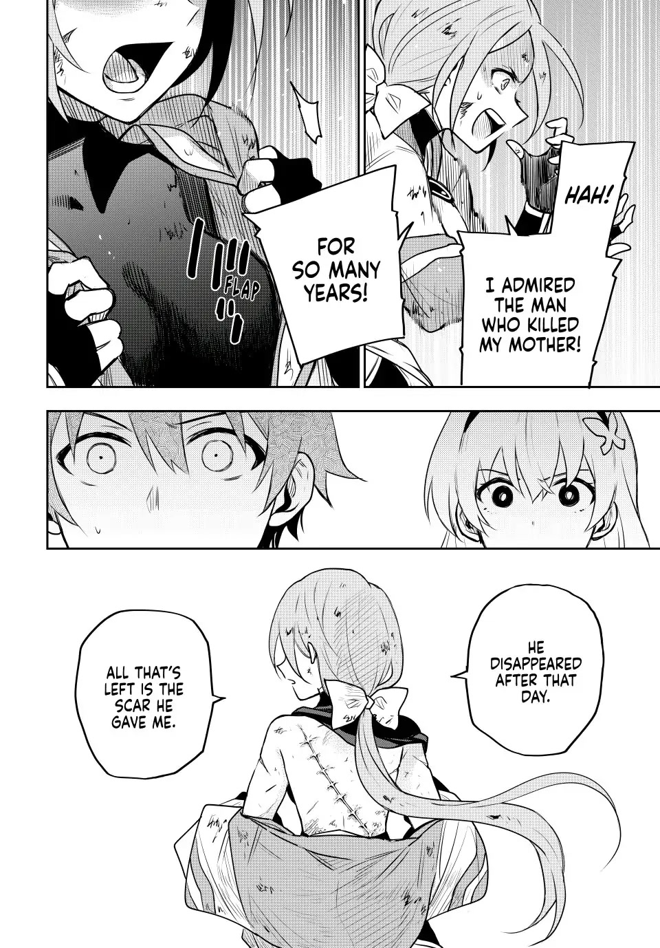 A Court Magician, Who Was Focused On Supportive Magic Because His Allies Were Too Weak, Aims To Become The Strongest After Being Banished Chapter 33 page 10 - Chapter 33: Scar
