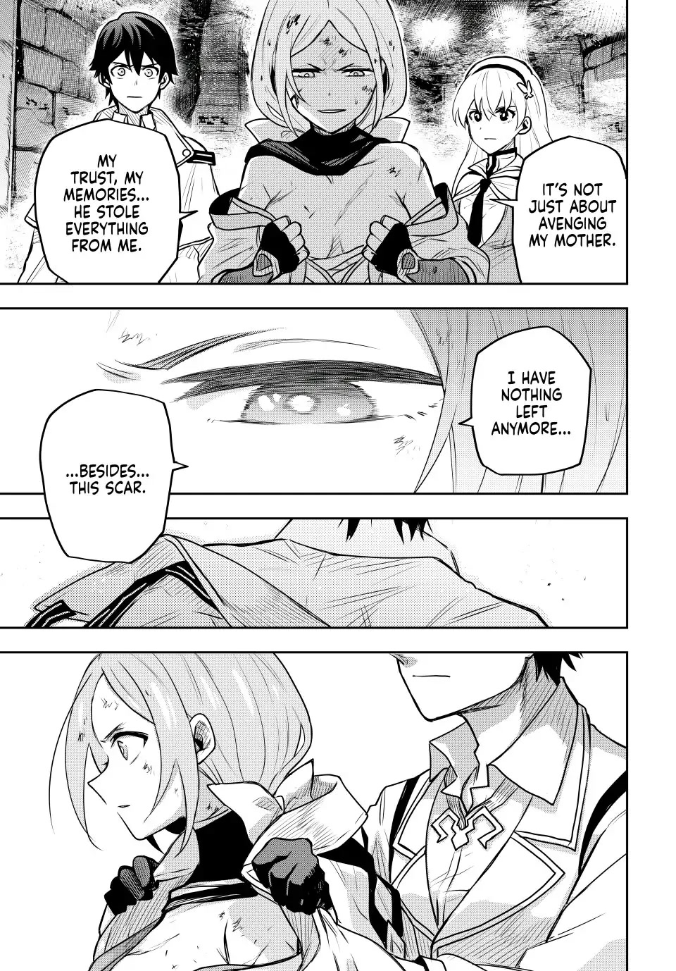 A Court Magician, Who Was Focused On Supportive Magic Because His Allies Were Too Weak, Aims To Become The Strongest After Being Banished Chapter 33 page 11 - Chapter 33: Scar