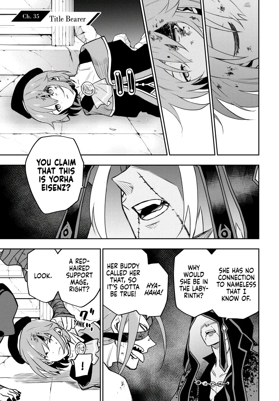 A Court Magician, Who Was Focused On Supportive Magic Because His Allies Were Too Weak, Aims To Become The Strongest After Being Banished Chapter 35 page 1 - Chapter 35: Title Bearer